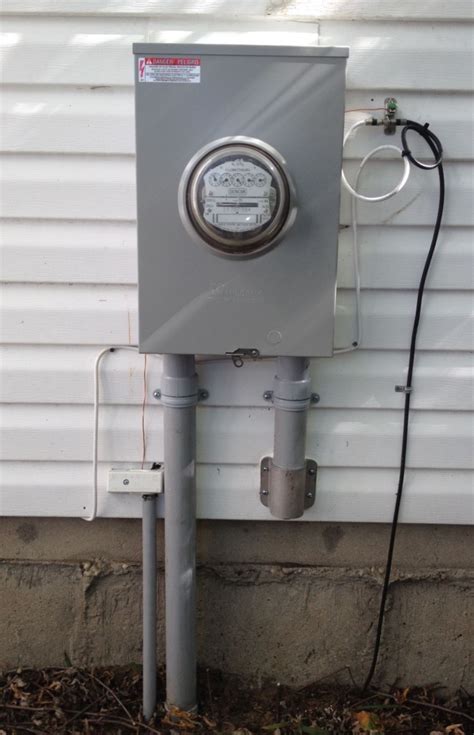 residential electric meter box